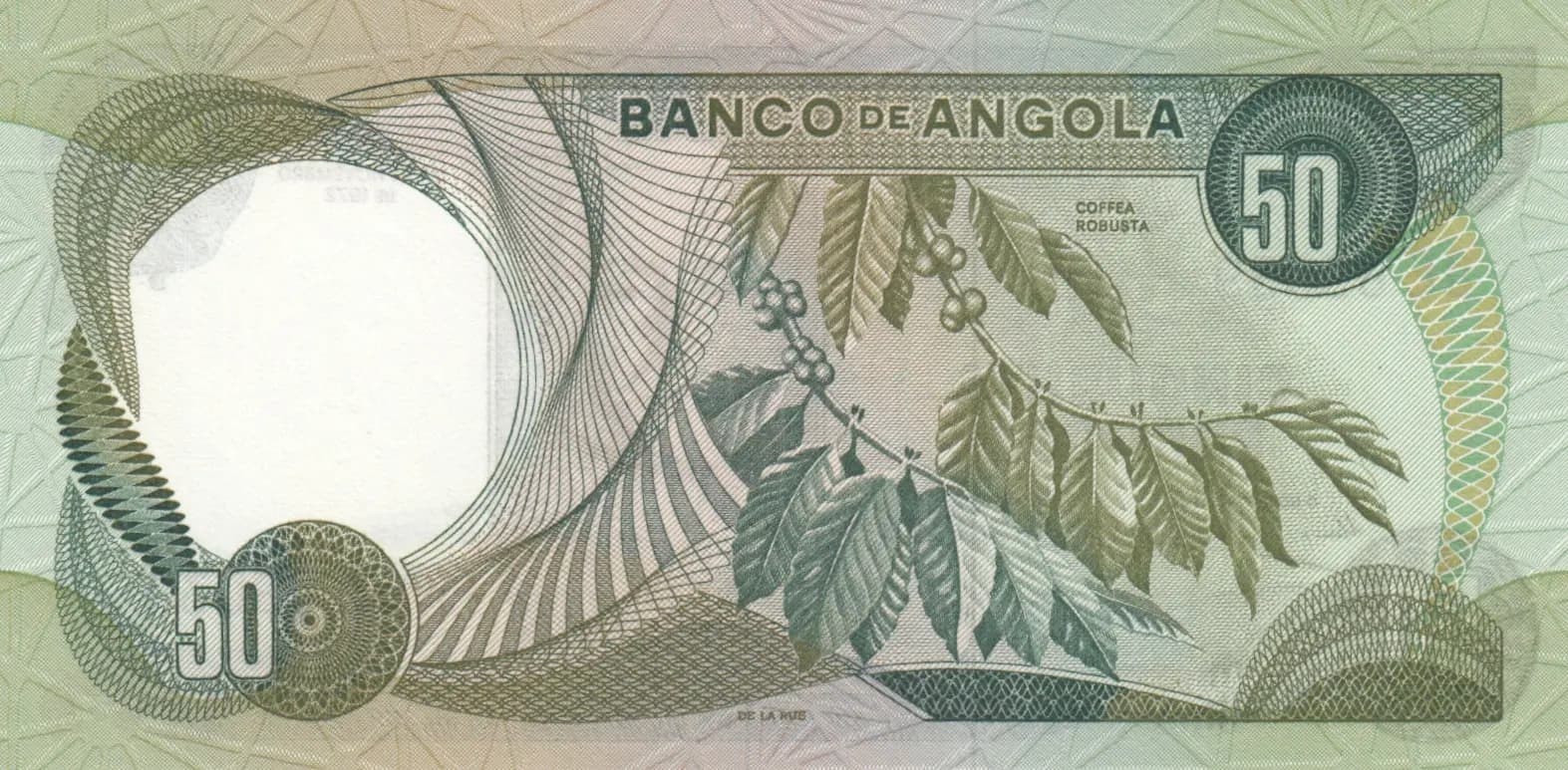 50 escudos 1972 from Angola, P-100 (1972) — image 2