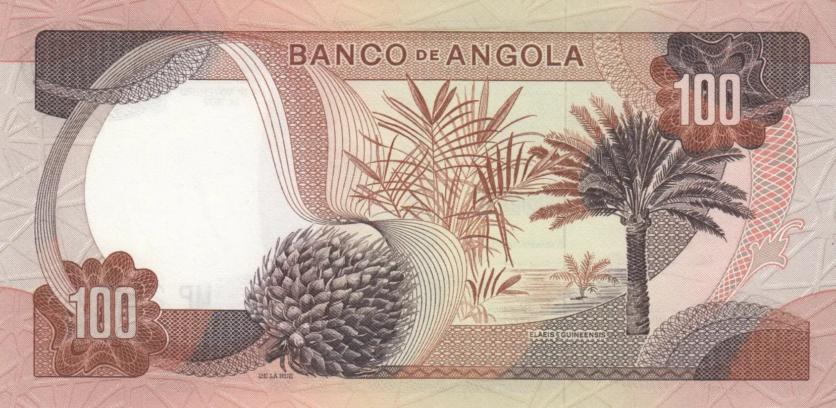 100 escudos 1972 from Angola, P-101 (1972) — image 2