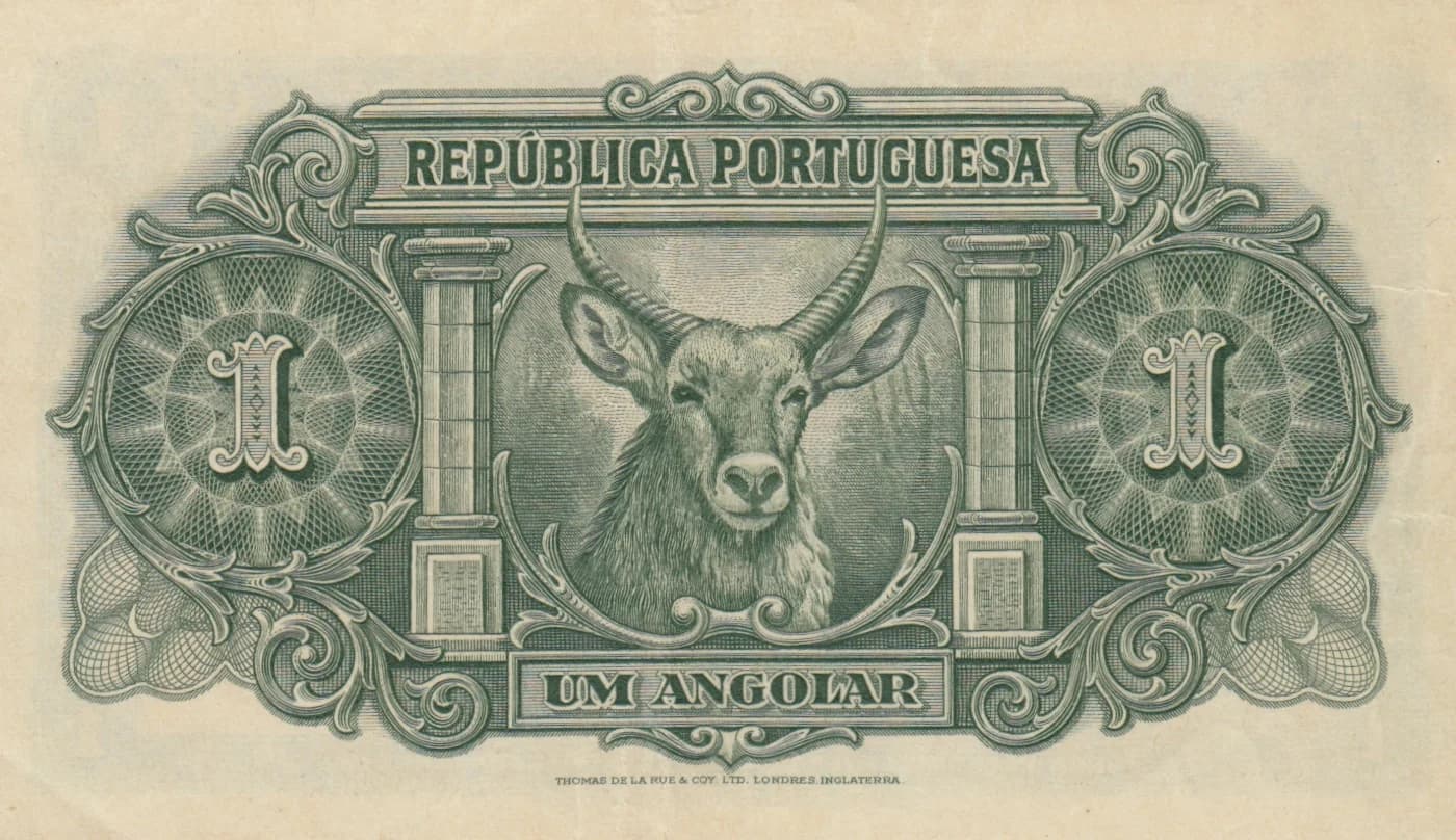 1 angolar 1948 from Angola, P-70 (1948) — image 2