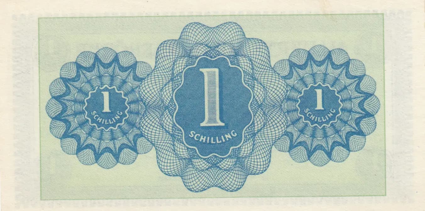 1 shilling 1944 from Austria, P-103b (1944) — image 2