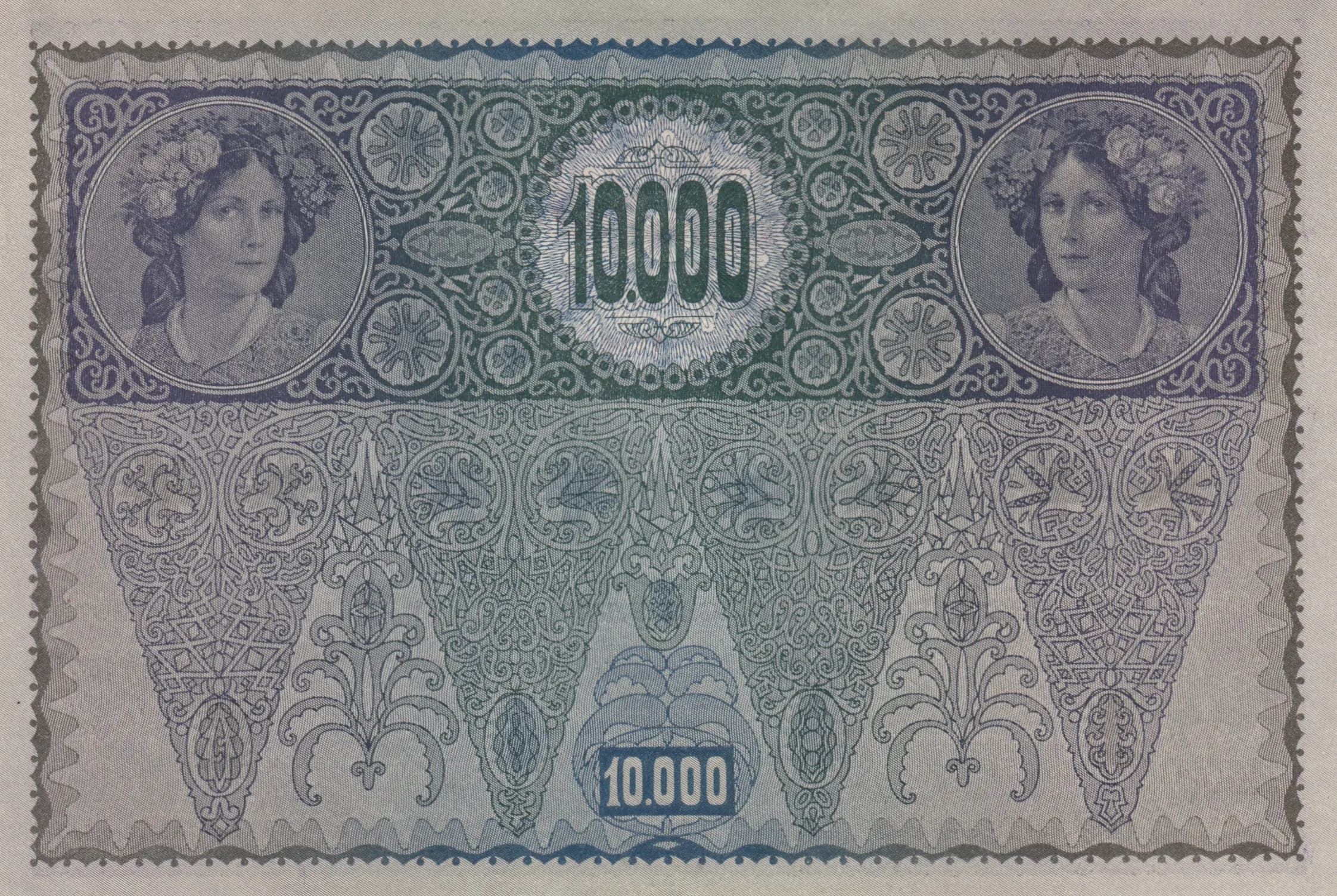 10 000 kronen 1919 from Austria, P-66 (1919) — image 2