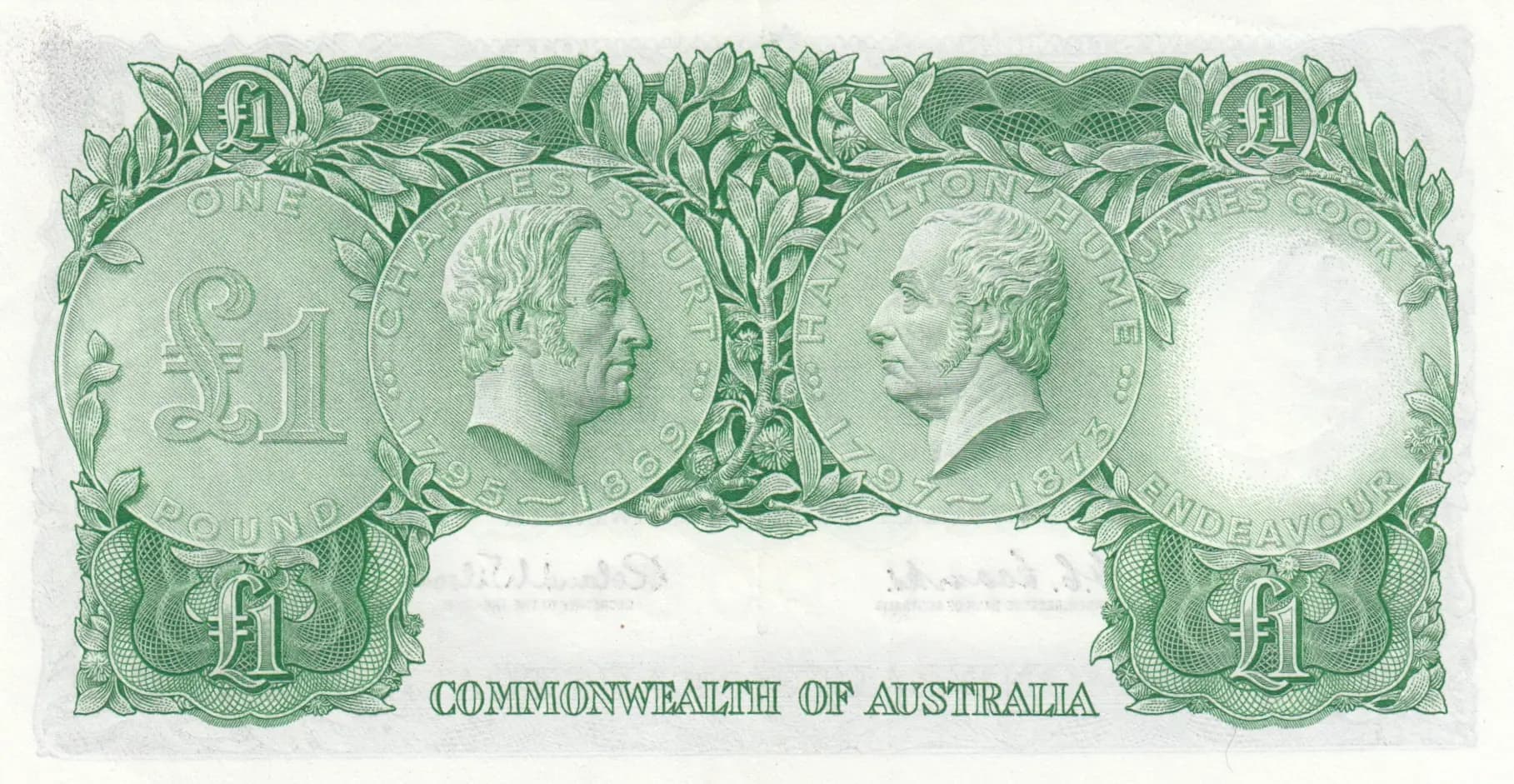 1 pound 1961 from Australia, P-34 (1961) — image 2