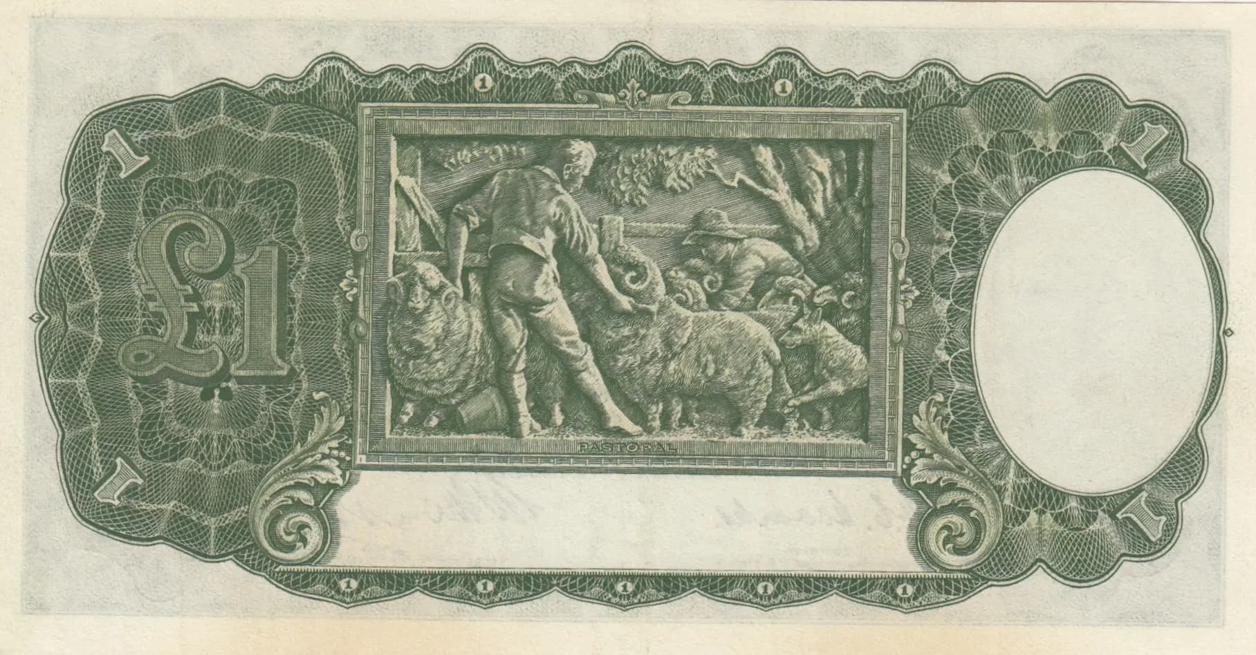 1 pound 1938 from Australia, P-26c (1938) — image 2