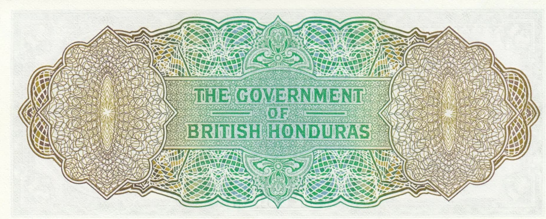 1 dollar 1969 from British Honduras, P-28b (1969) — image 2