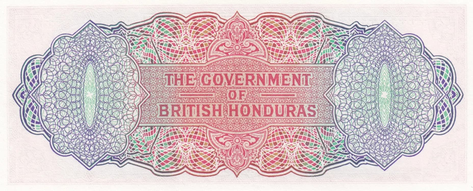 5 dollars 1965 from British Honduras, P-30b (1965) — image 2