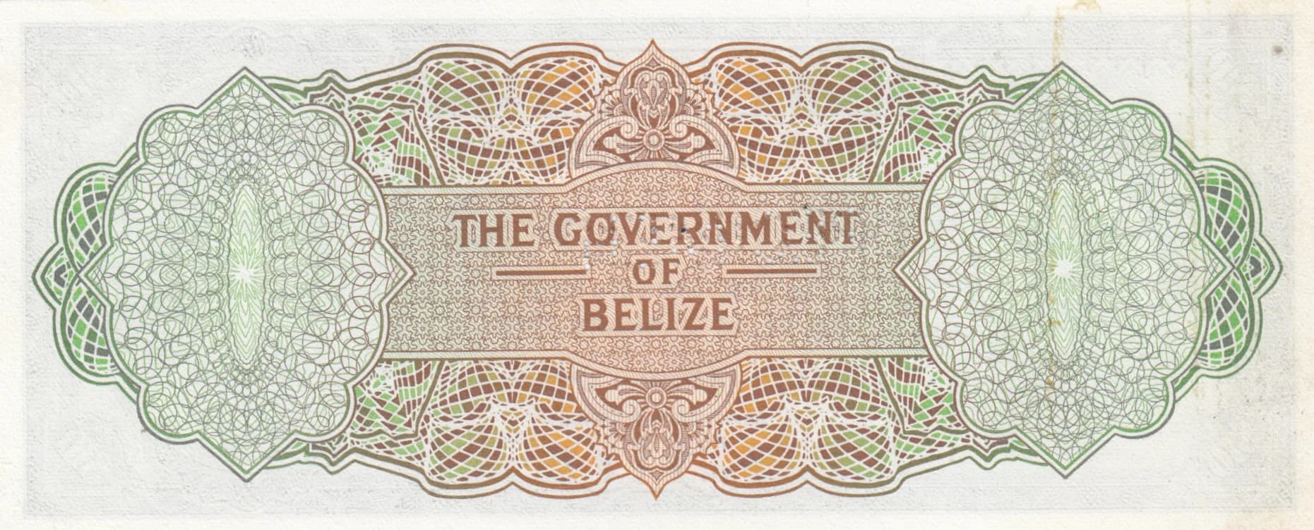 10 dollars 1976 specimen from Belize, P-36cs (1976) — image 2