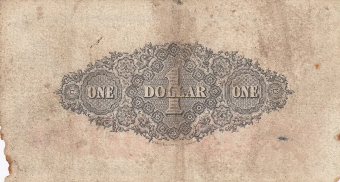 1 dollar 1936 from British North Borneo, P-28 (1936) — image 2