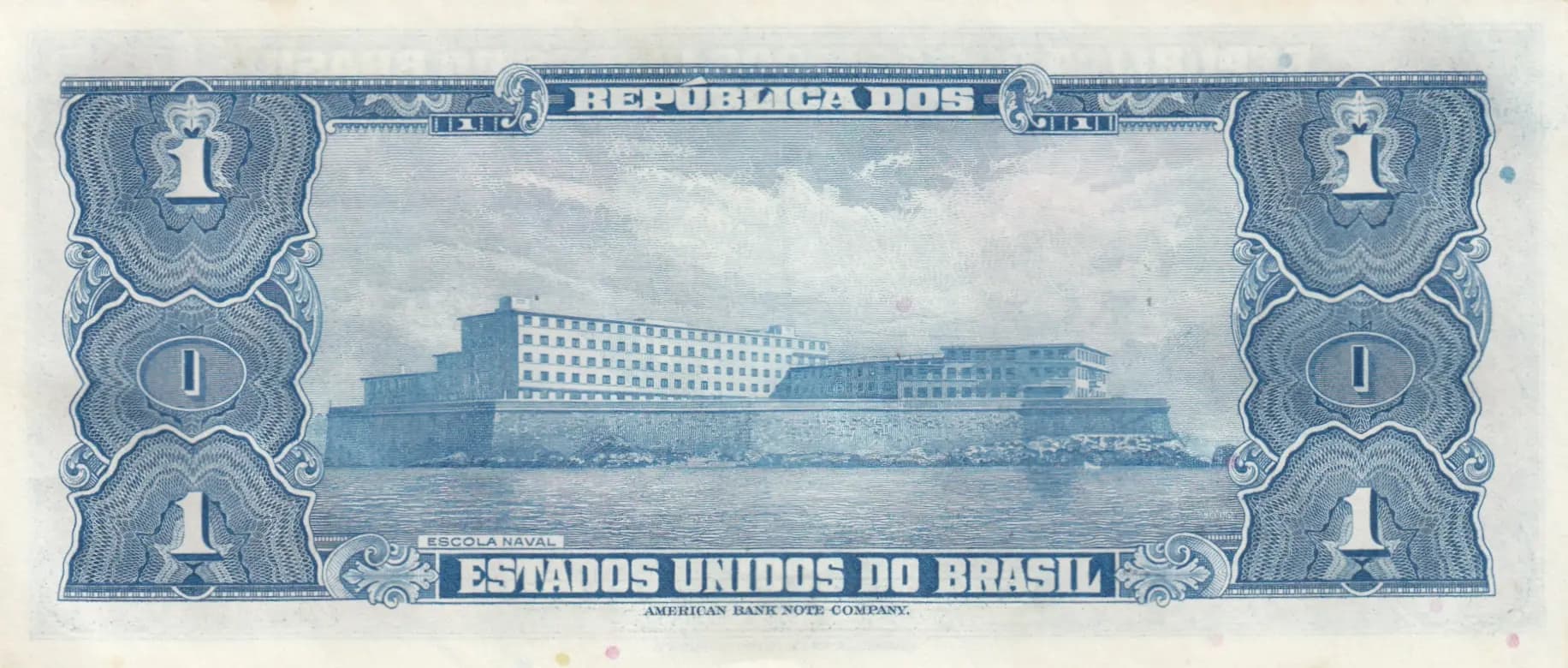 1 cruzeiro 1944 from Brazil, P-132 (1944) — image 2