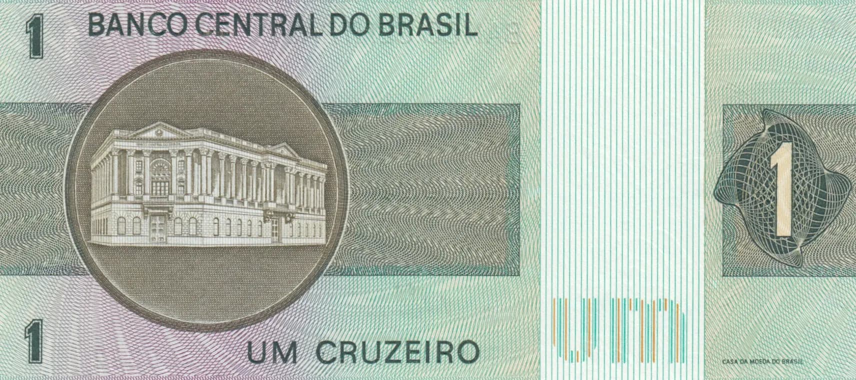 1 cruzeiro 1970 from Brazil, P-191 (1970) — image 2