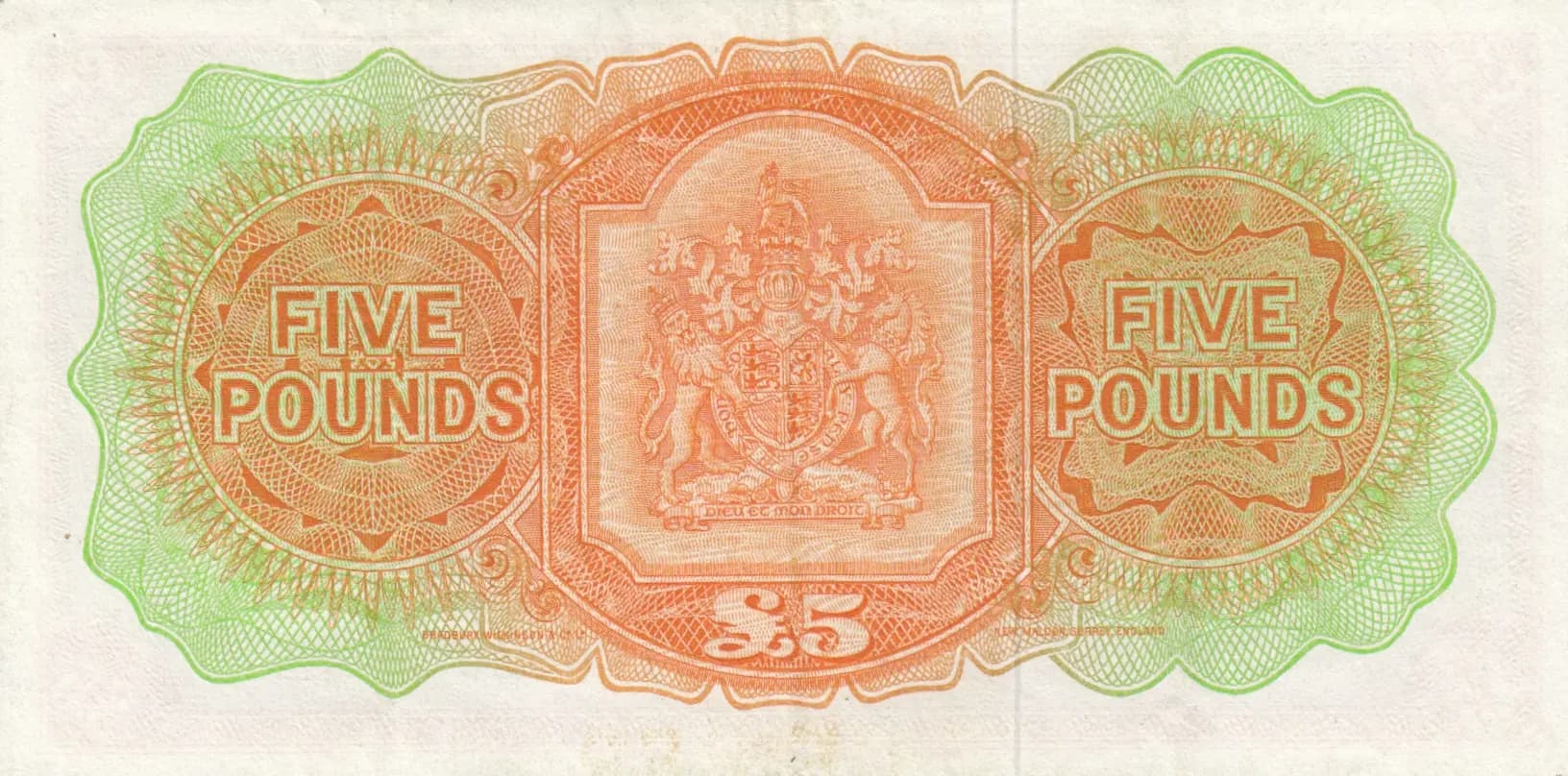 5 pounds 1957 from Bermuda, P-21b (1957) — image 2