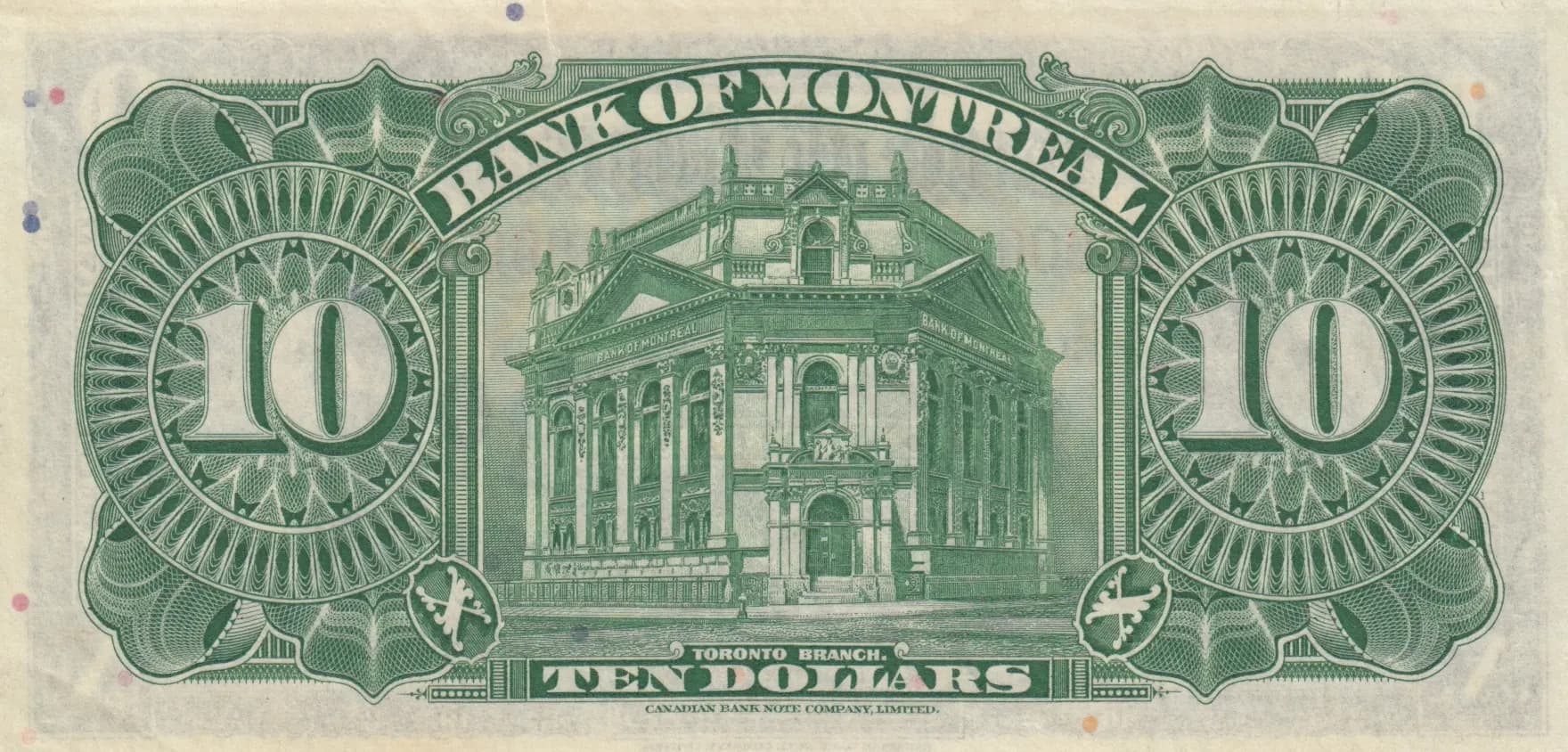 10 dollars 1938 from Canada, P-S562b (1938) — image 2