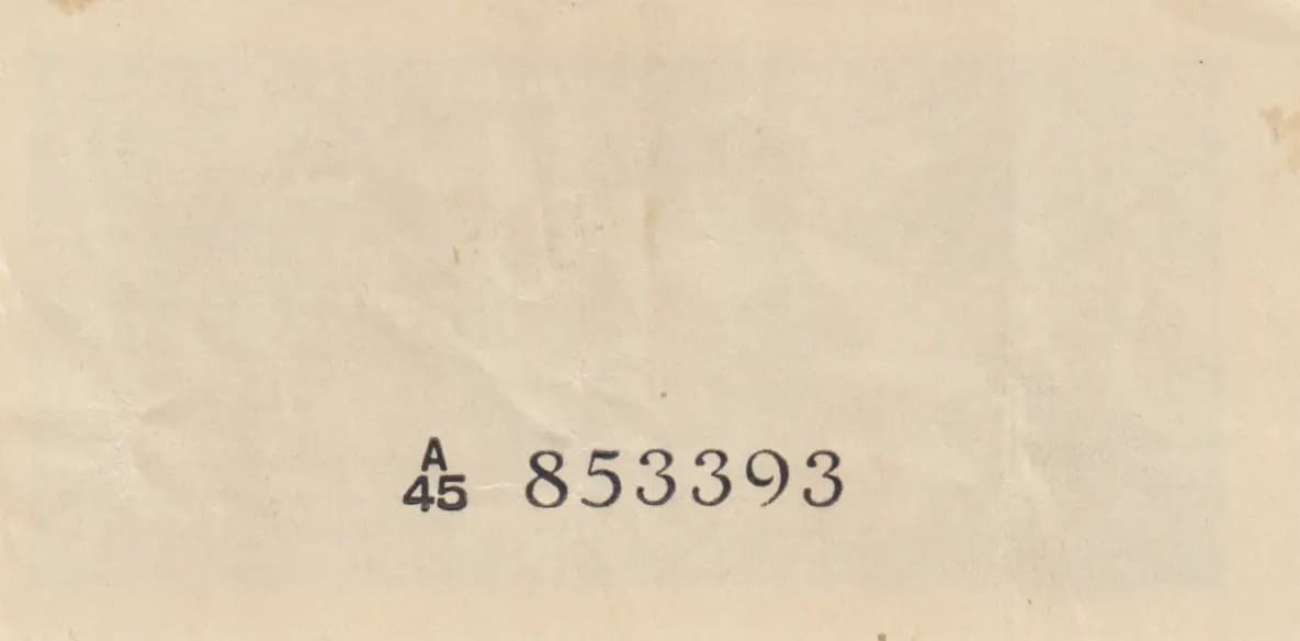 25 cents 1942 from Sri Lanka, P-44a (1942) — image 2