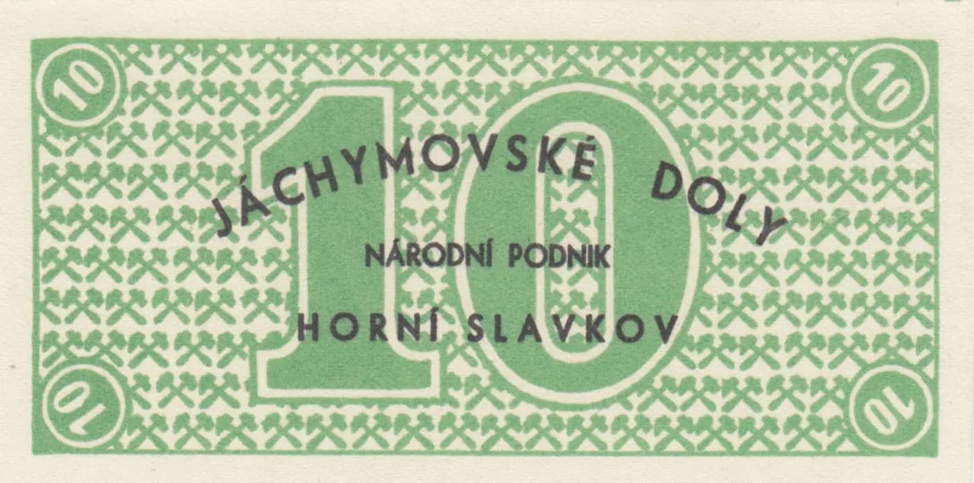 10 korun 1945 from Czechoslovakia, P-unlisted