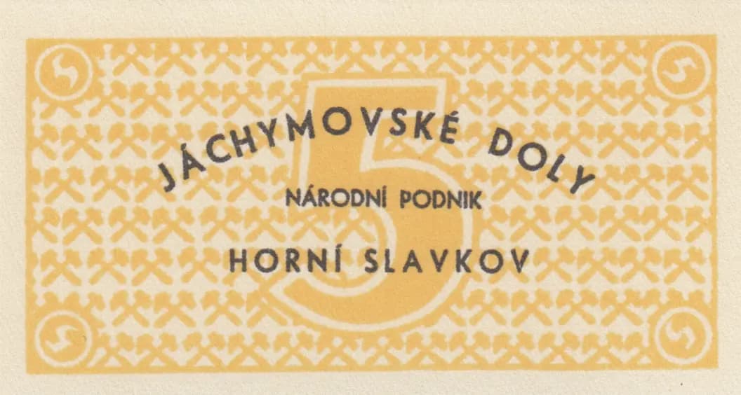 5 korun 1945 from Czechoslovakia, P-unlisted