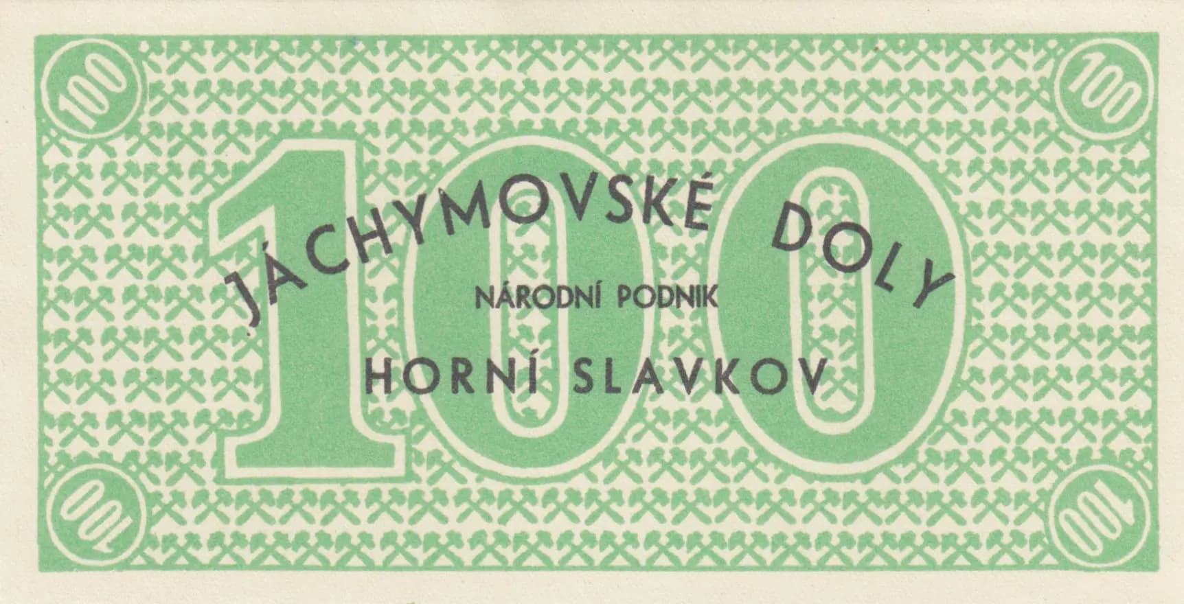 100 korun 1945 from Czechoslovakia, P-unlisted (1945) — image 1