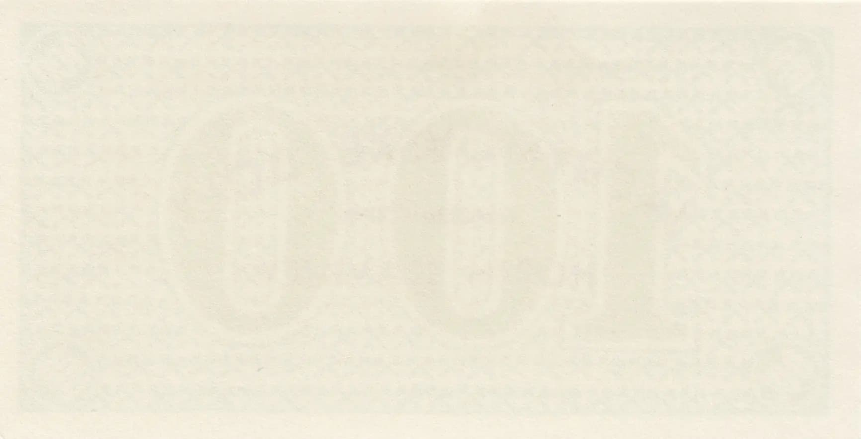 100 korun 1945 from Czechoslovakia, P-unlisted (1945) — image 2