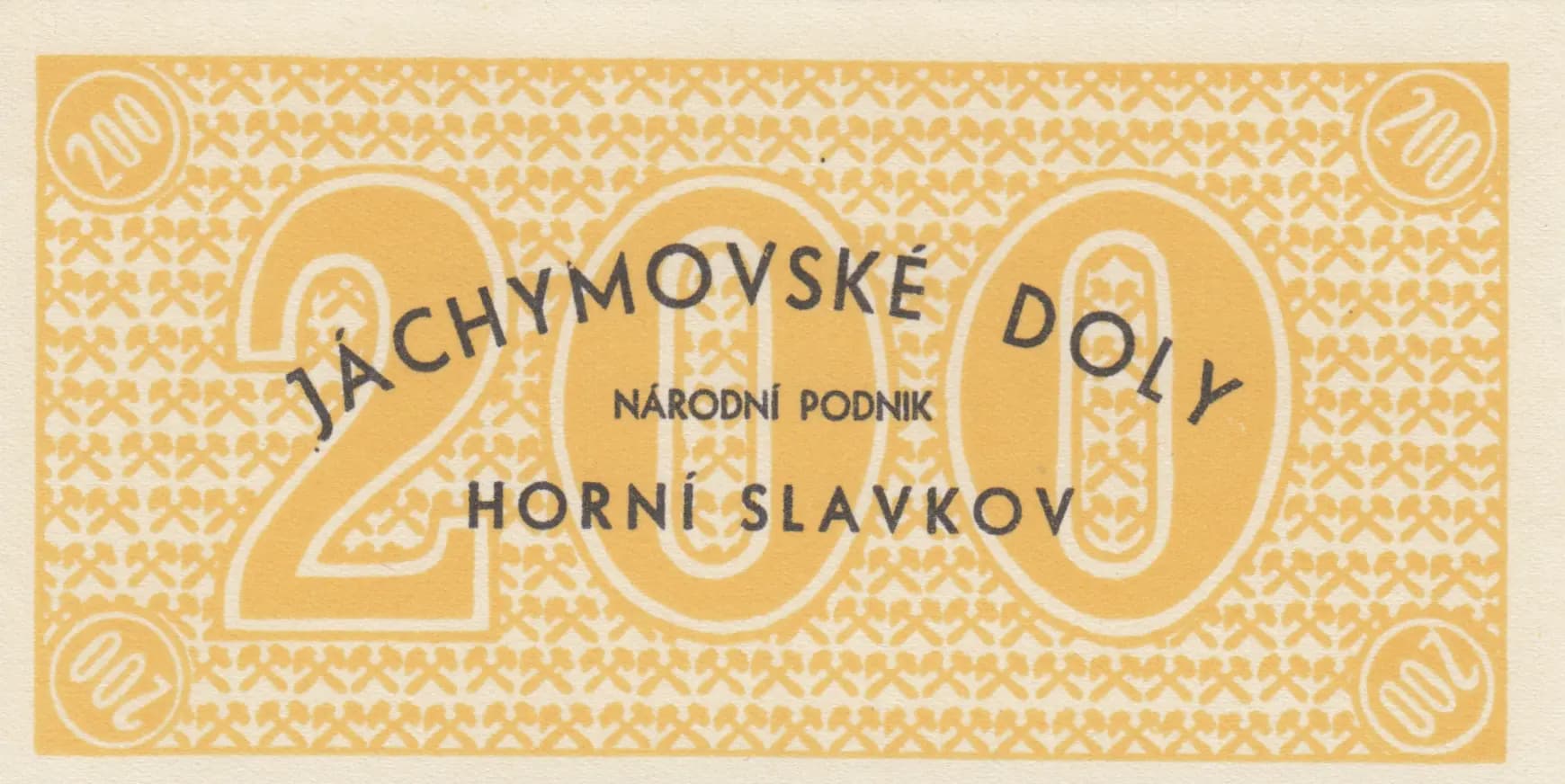 200 korun 1945 from Czechoslovakia, P-unlisted (1945) — image 1