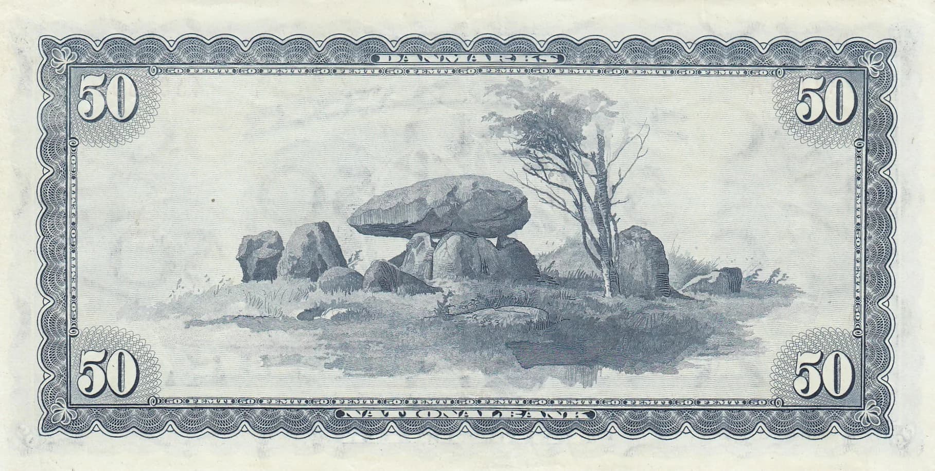 50 kroner 1970 from Denmark, P-45m(1) (1970) — image 2