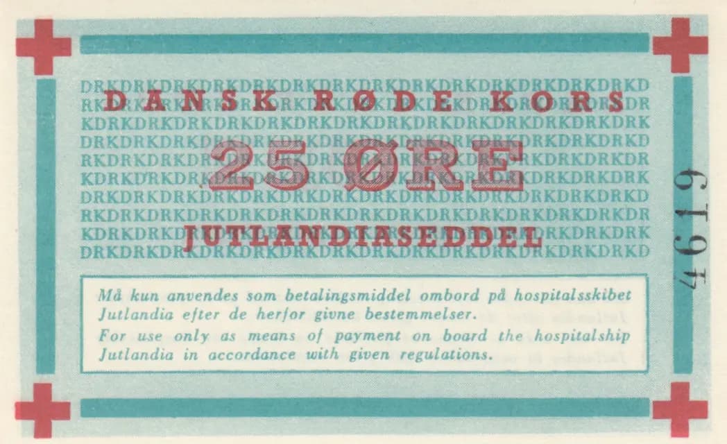 25 öre 1951 from Denmark, P-unlisted (1951) — image 1