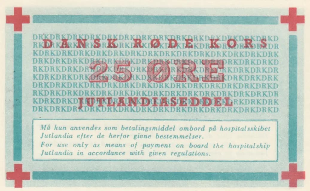 25 öre 1951 from Denmark, P-unlisted (1951) — image 2