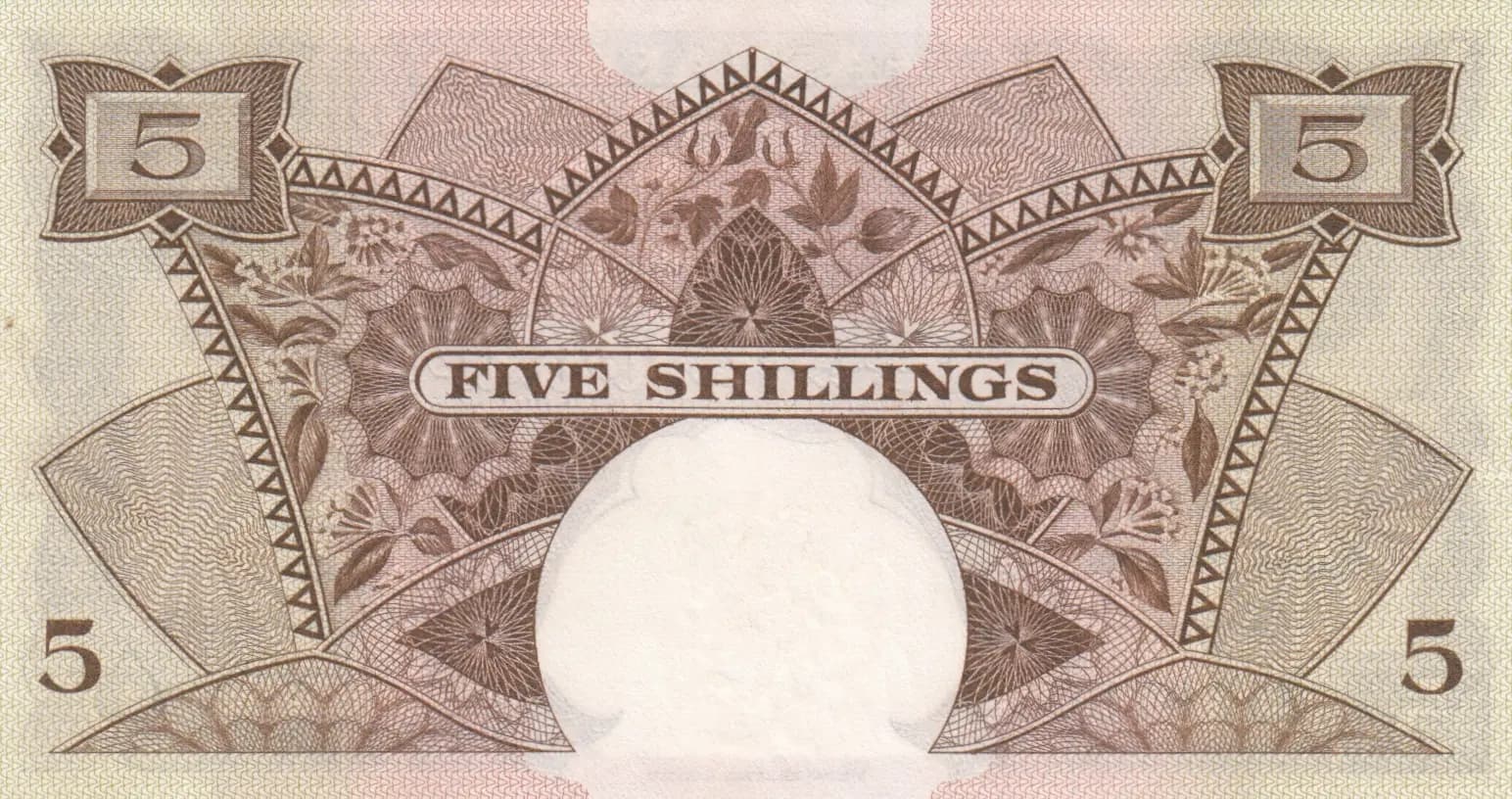 5 shillings 1961 from East Africa, P-41a (1961) — image 2