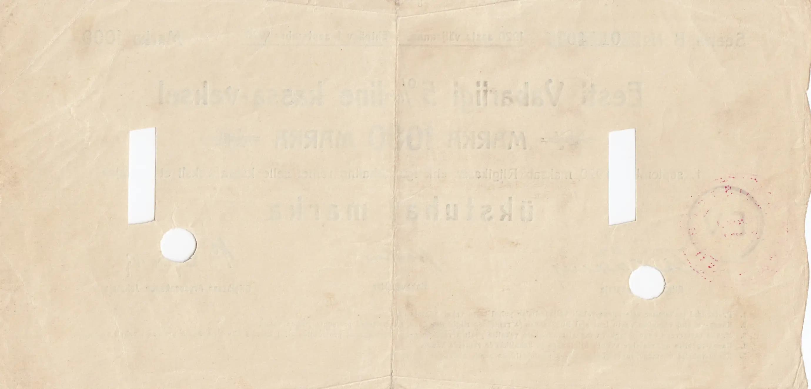 1000 marka 1920 from Estonia, P-38G (1920) — image 2