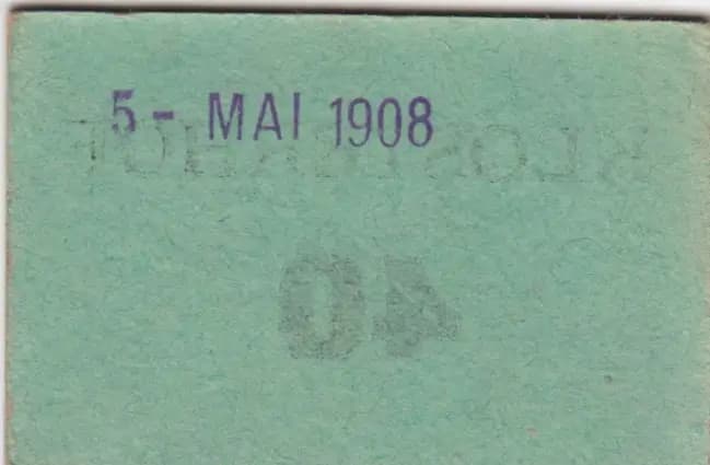 40 kopikat 1908 from Estonia, P-unlisted (1908) — image 2