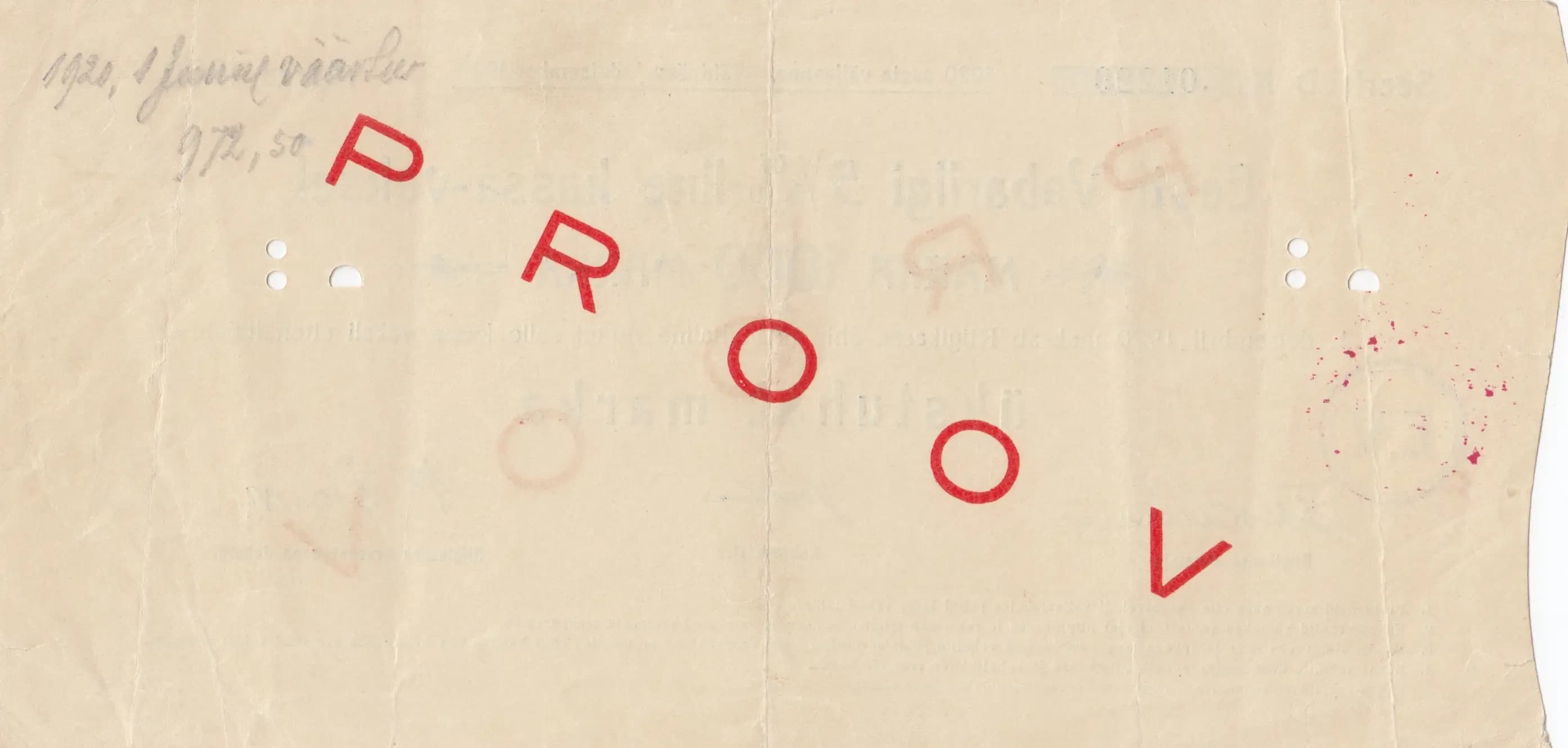 1000 marka 1920 from Estonia, P-38Ls (1920) — image 2