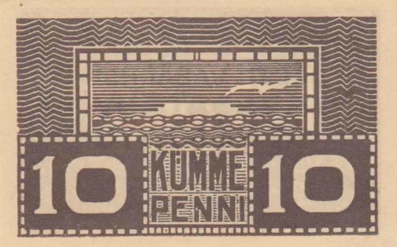 10 penni 1919 from Estonia, P-40 (1919) — image 1