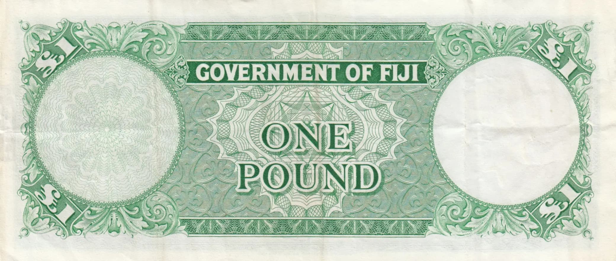 1 pound 1964 from Fiji, P-53f (1964) — image 2
