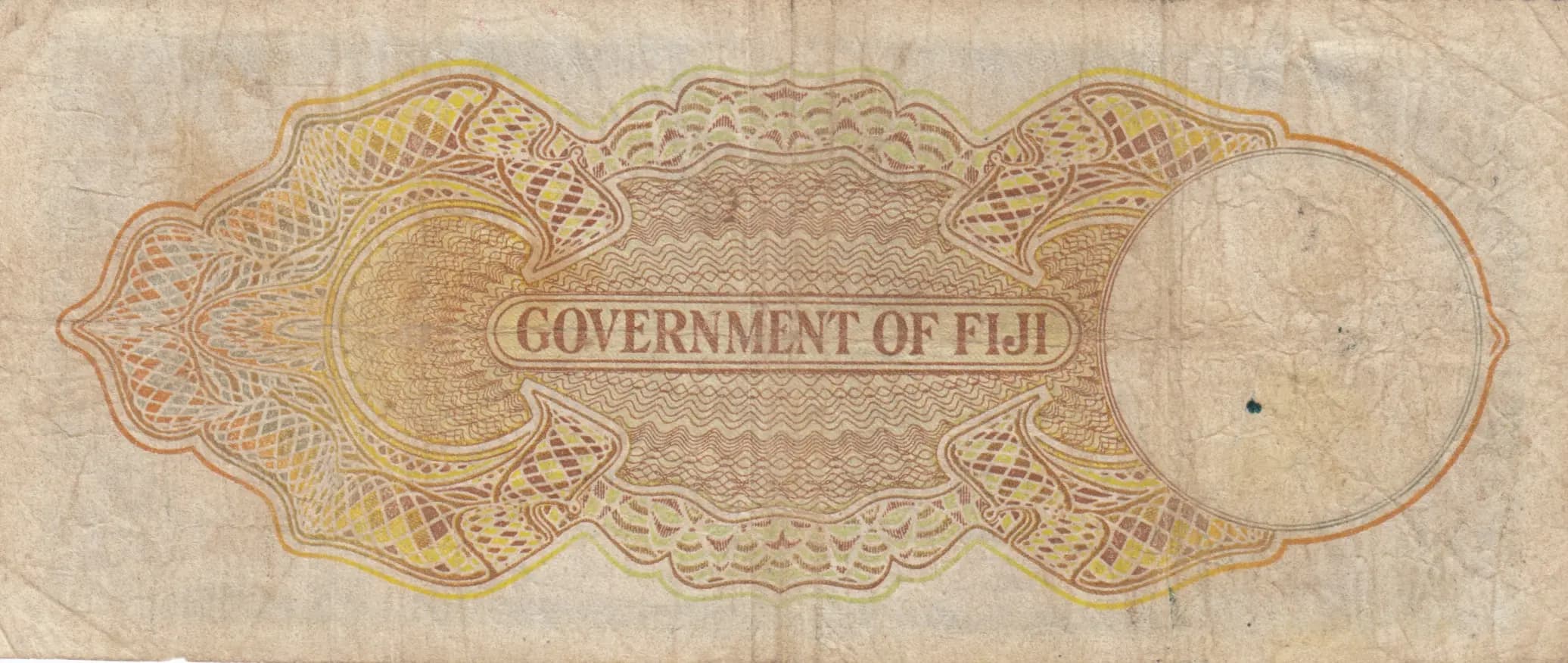 5 shillings 1941 from Fiji, P-37d (1941) — image 2