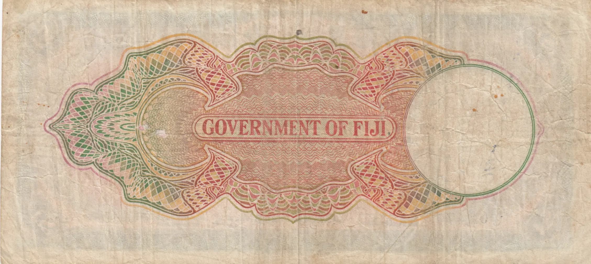 1 pound 1941 from Fiji, P-40a (1941) — image 2