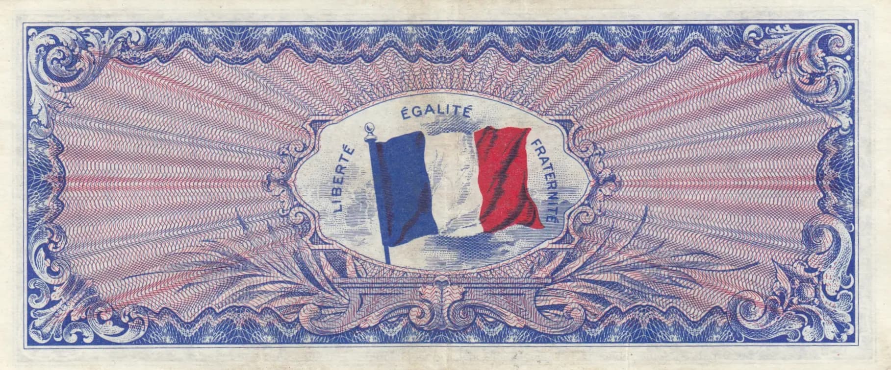 500 francs 1944 from France, P-119 (1944) — image 2
