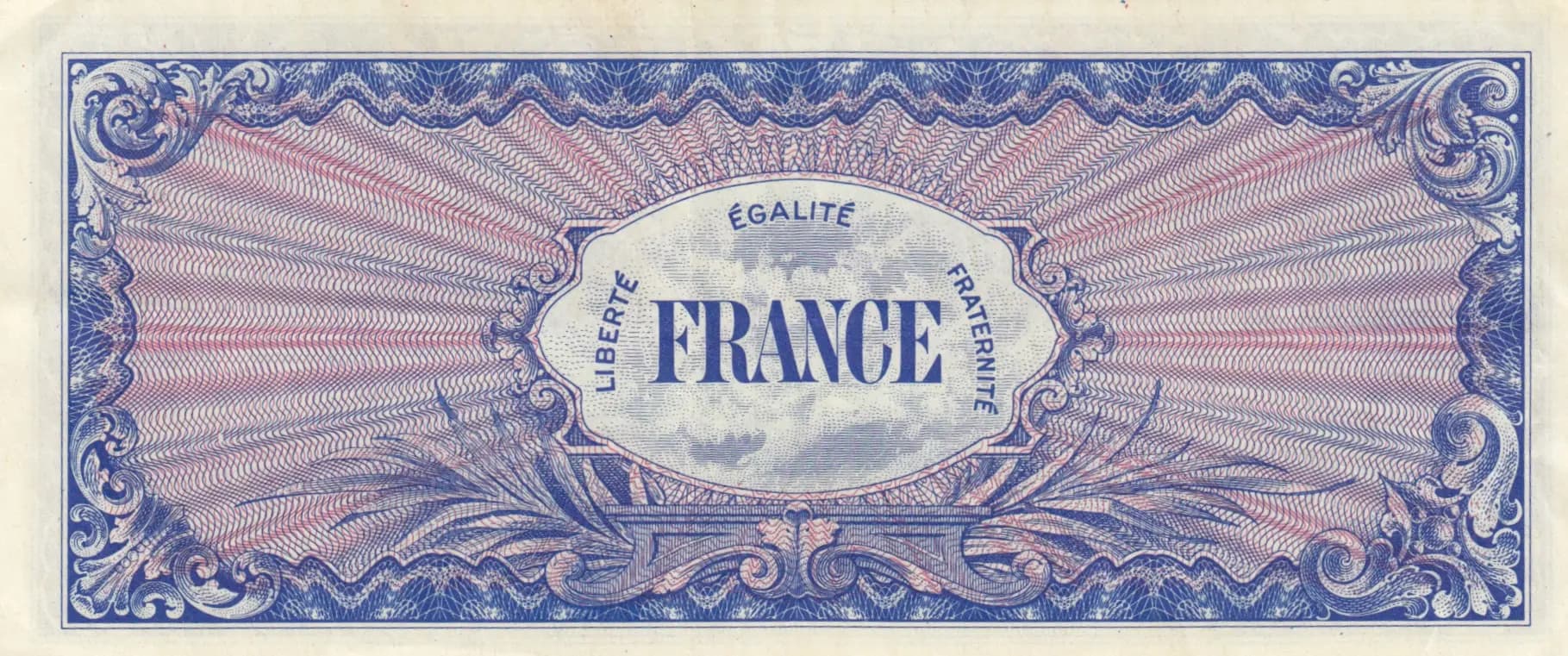 100 francs 1944 from France, P-123c (1944) — image 2