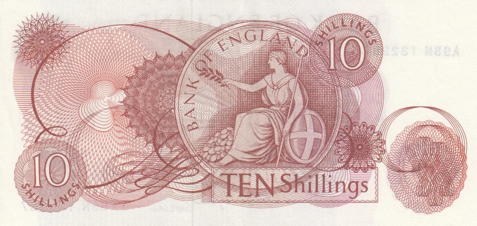 10 shillings 1960 from Great Britain, P-373c (1960) — image 2