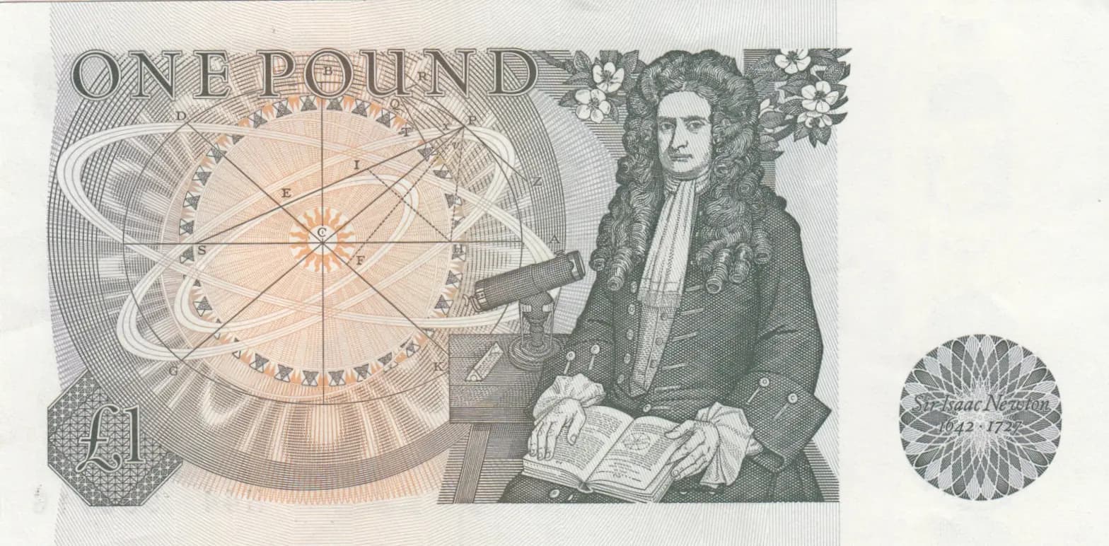 1 pound 1978 from Great Britain, P-377a (1978) — image 2