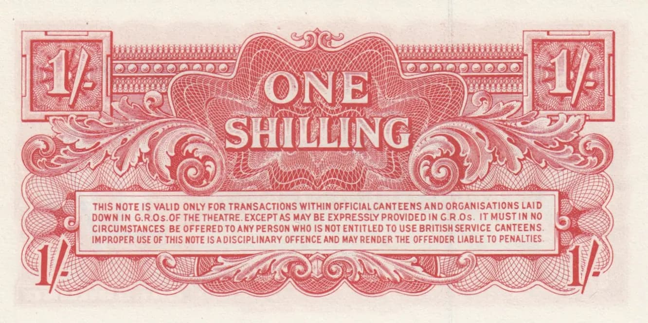 1 shilling 1948 from Great Britain, P-M18a (1948) — image 2
