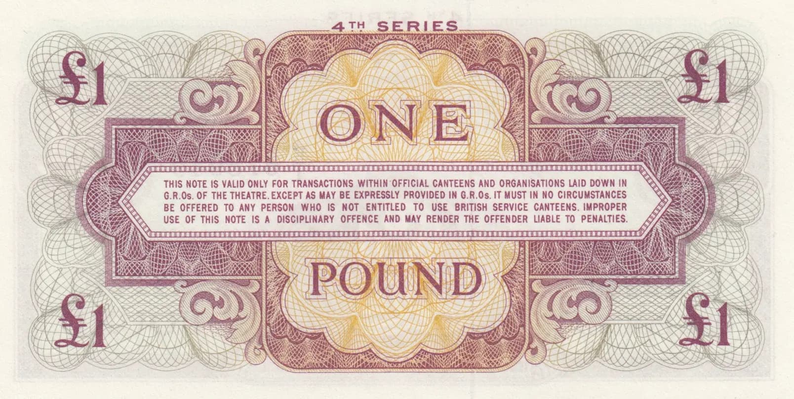 1 pound 1962 from Great Britain, P-M36 (1962) — image 2