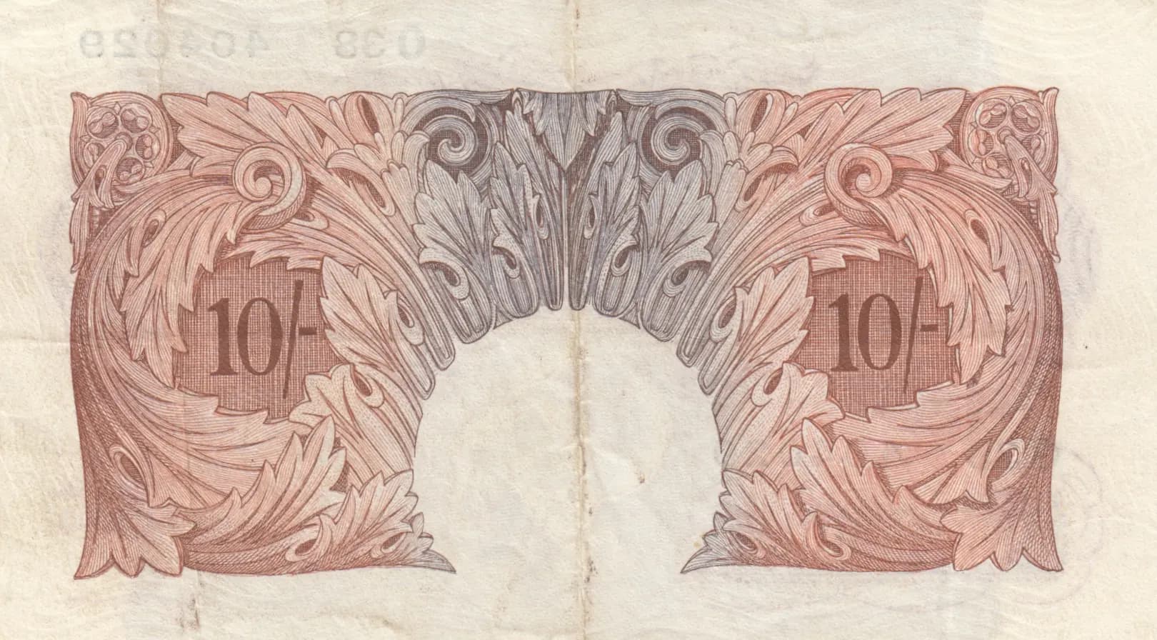 10 shillings 1928 from Great Britain, P-362b (1928) — image 2