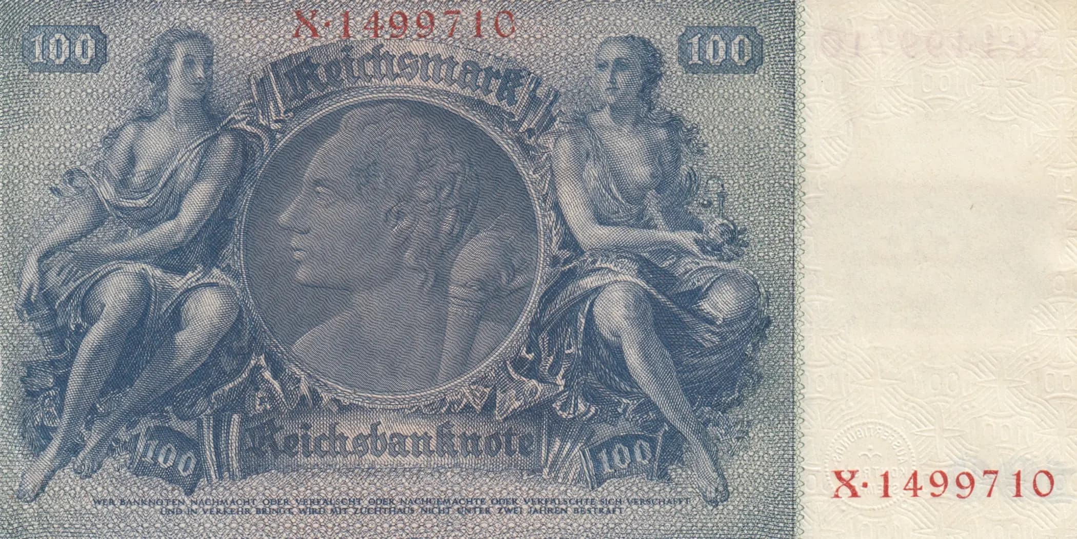 100 mark 1948 from Germany, Democratic Republic, P-7a (1948) — image 2