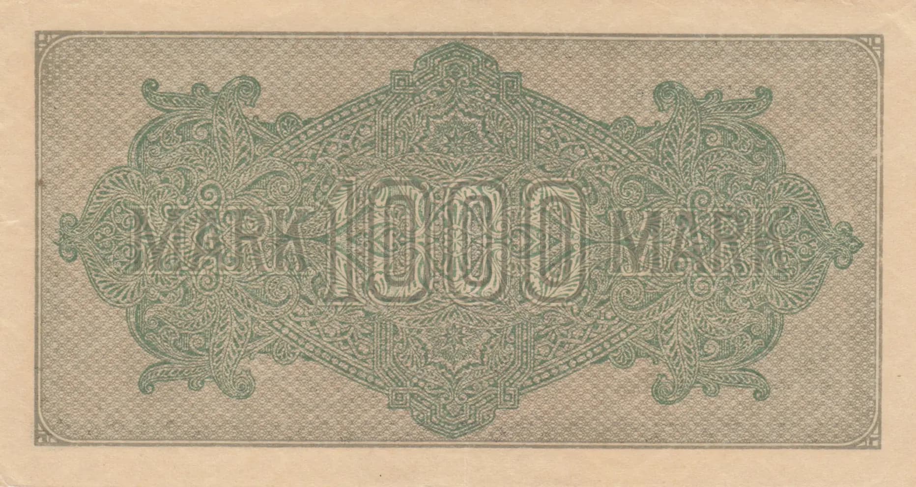 1000 mark 1922 from Germany , P-76e (1922) — image 2