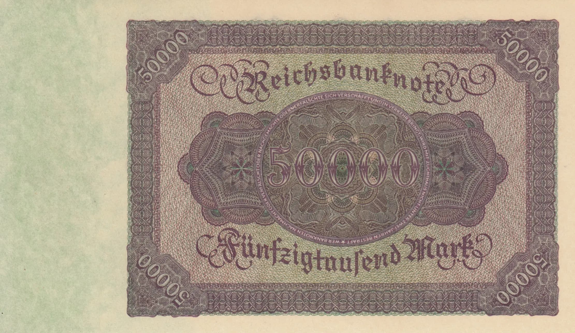 50 000 mark 1922 from Germany , P-80 (1922) — image 2