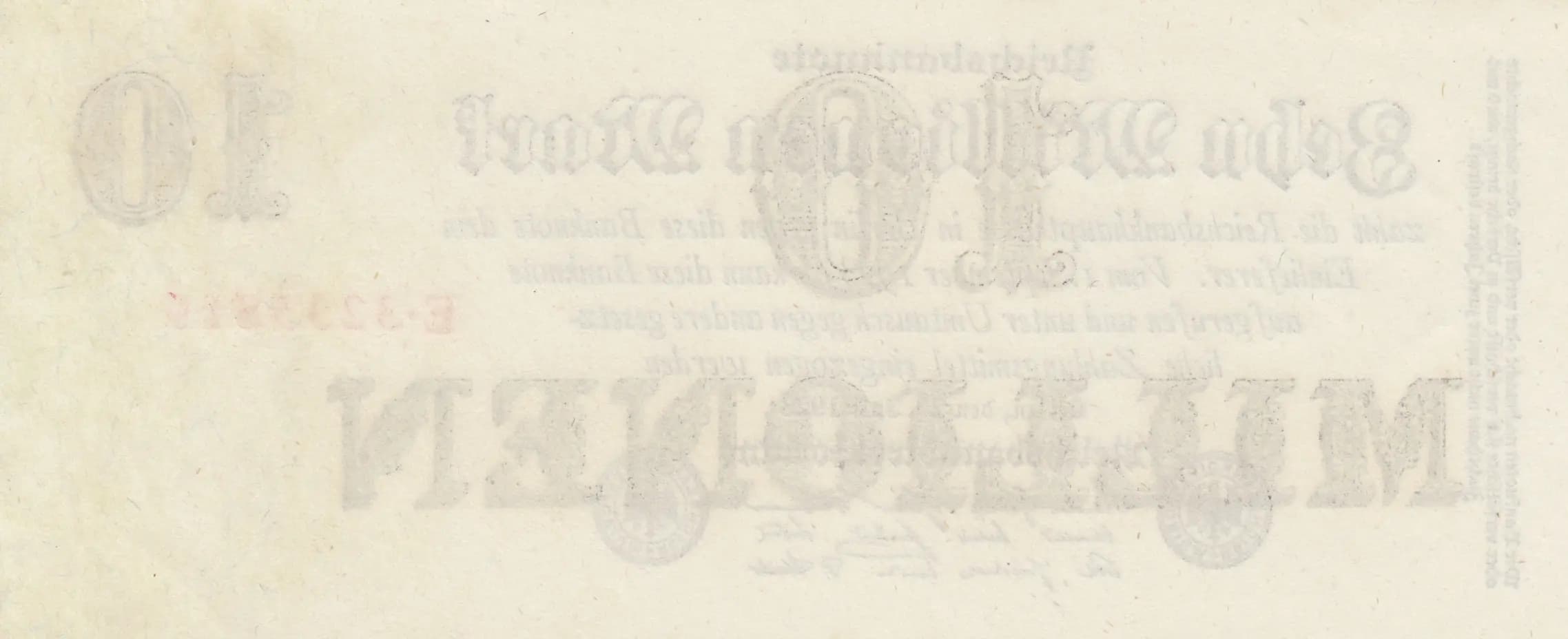 10 000 000 mark 1923 from Germany , P-96 (1923) — image 2