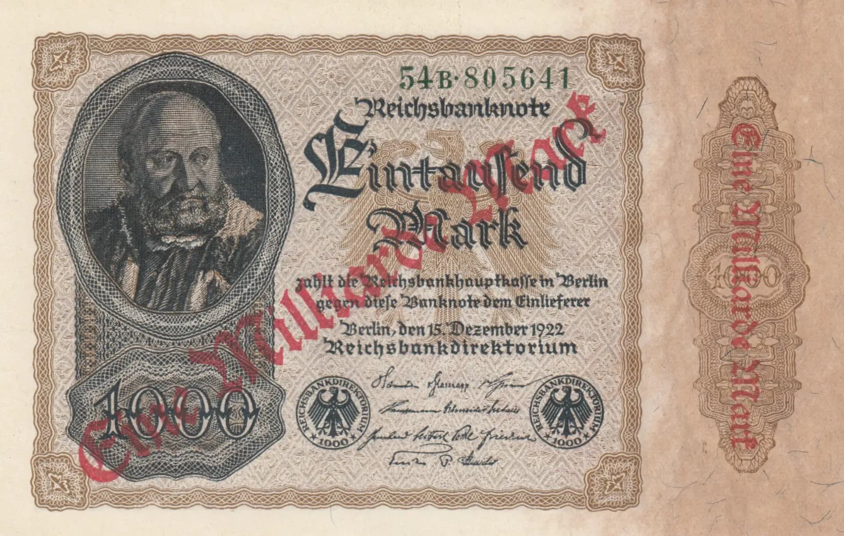 1 000 000 000 mark 1923 from Germany , P-113a (1923) — image 1