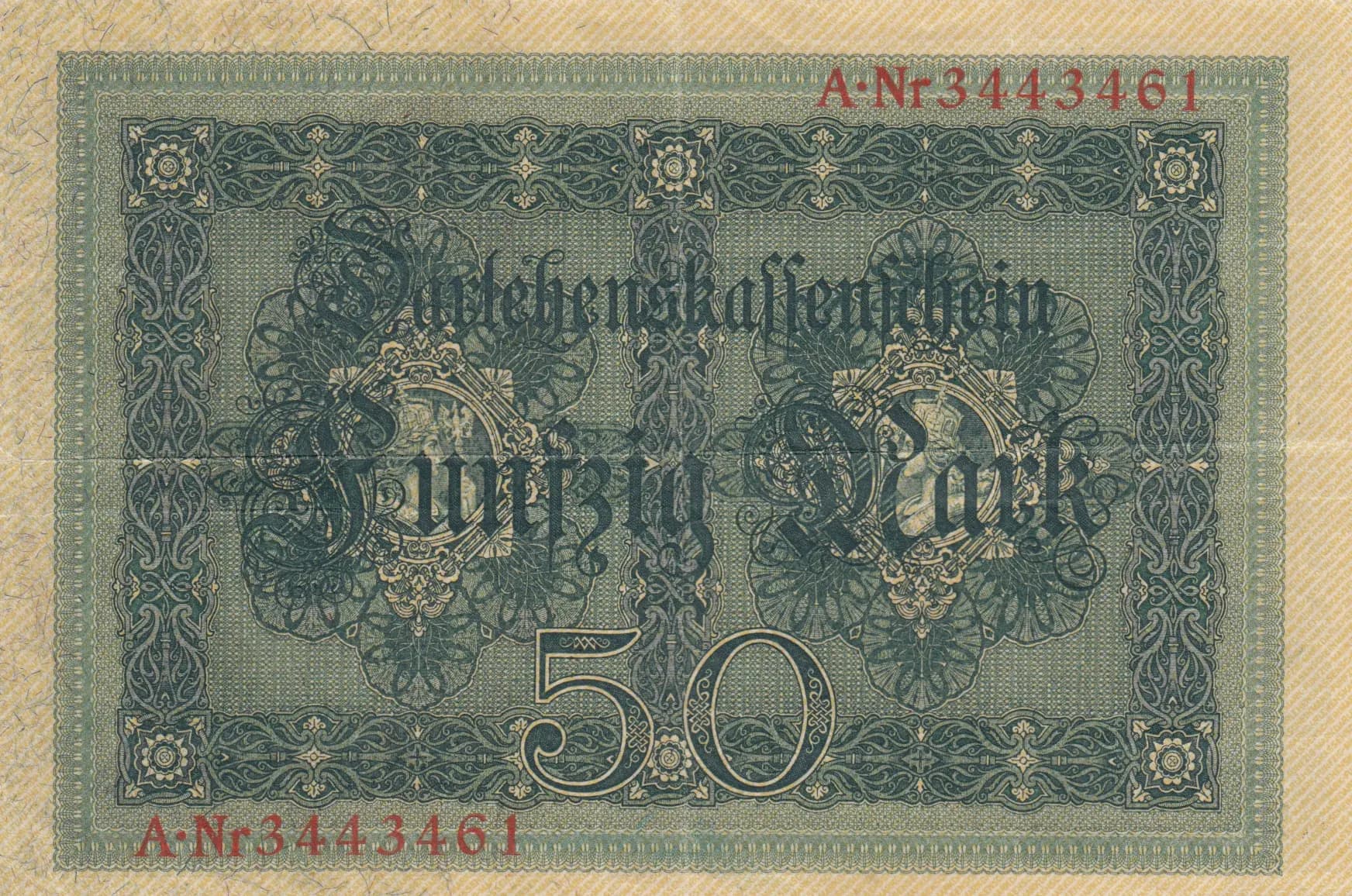 50 mark 1914 from Germany , P-49b (1914) — image 2