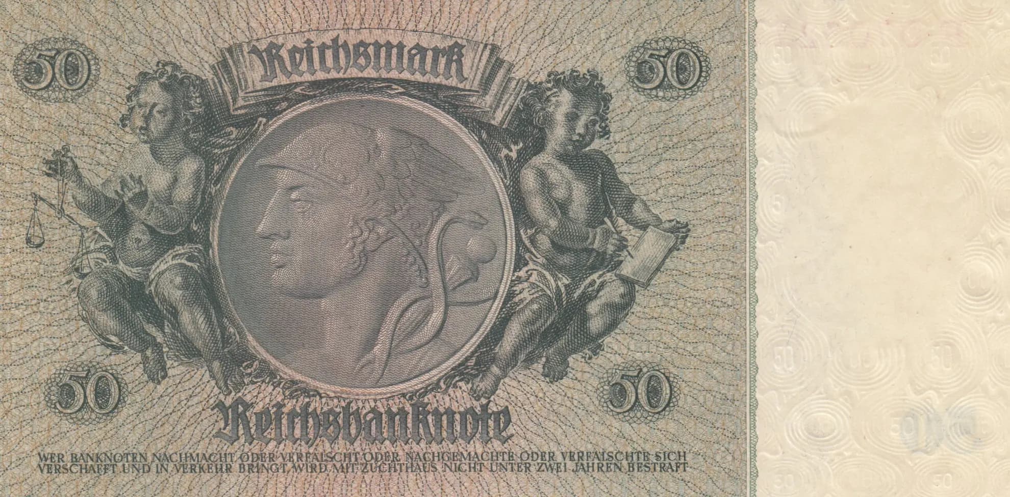 50 reichsmark 1929 from Germany, P-182b (1929) — image 2