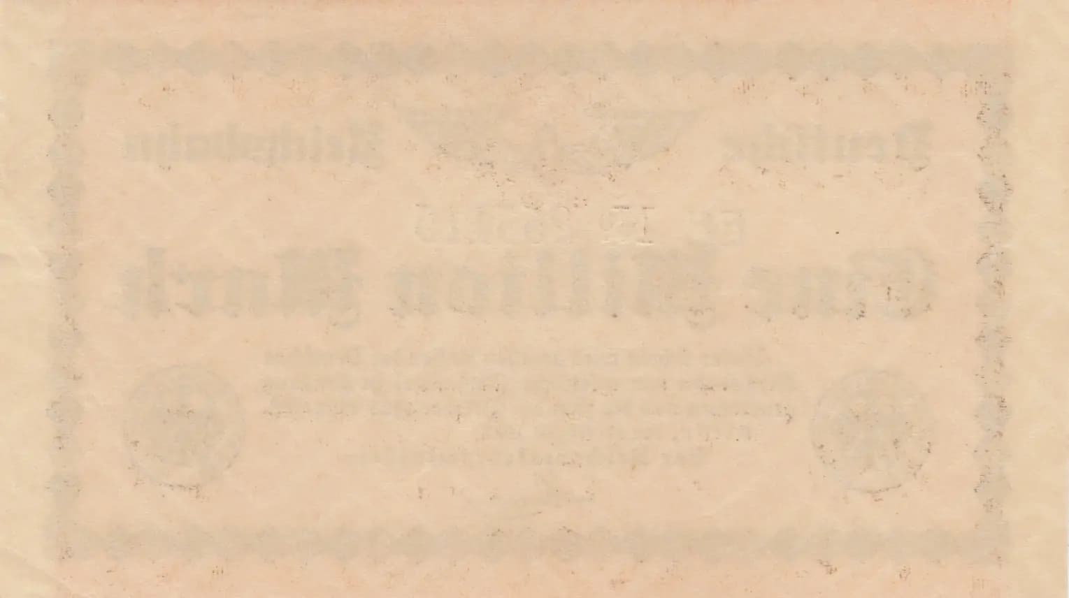 1 000 000 mark 1923 from Germany, P-S1011 (1923) — image 2