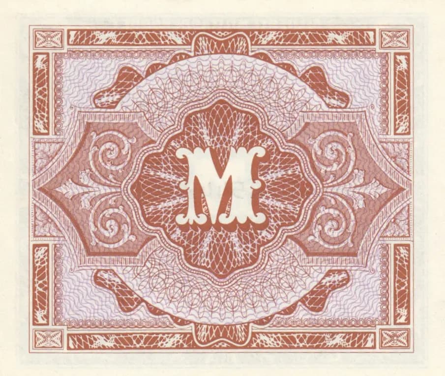 1 mark 1944 from Germany, P-192a (1944) — image 2