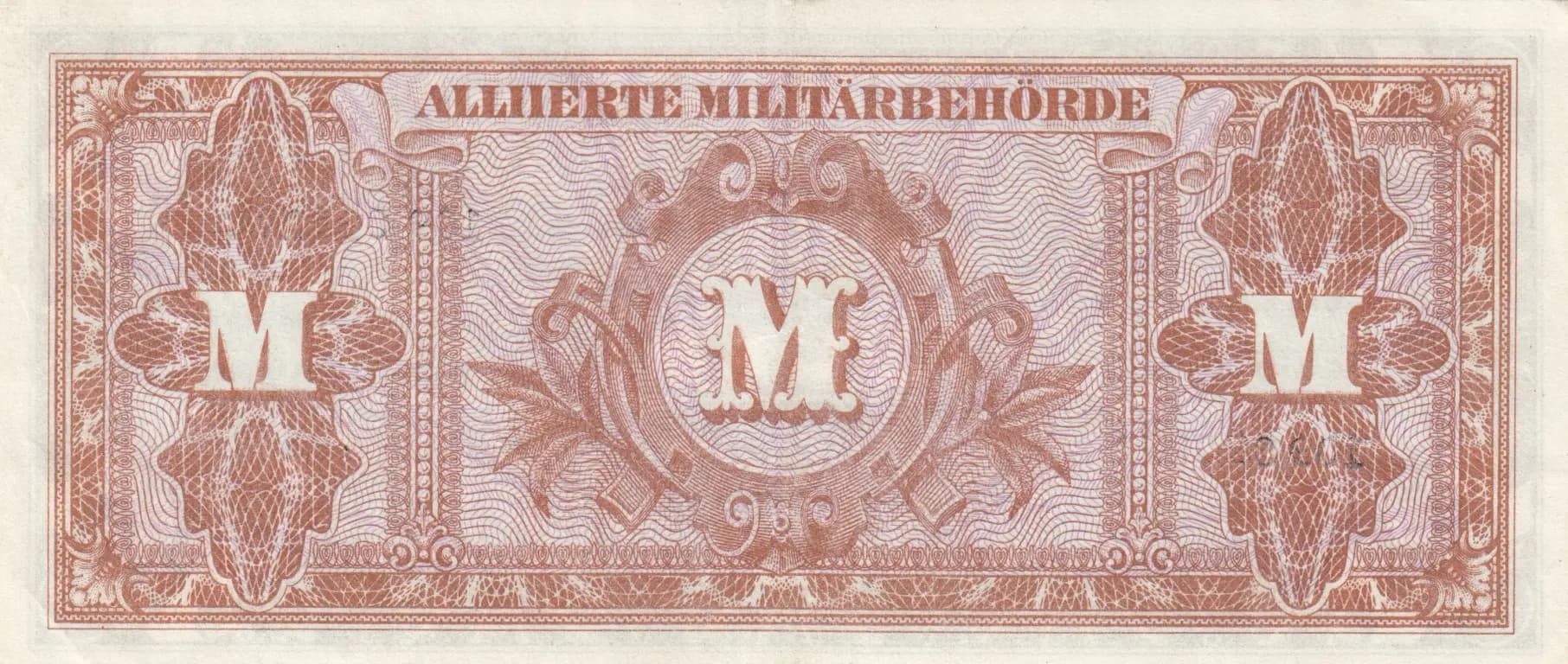 50 mark 1944 from Germany, P-196b (1944) — image 2