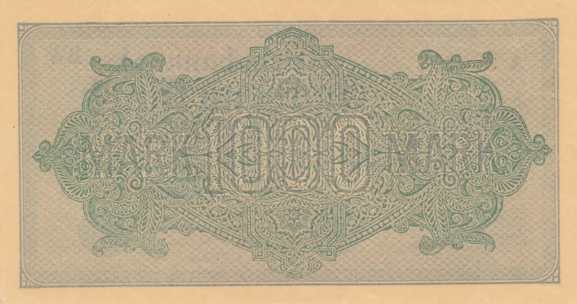 1000 mark 1922 from Germany , P-76b (1922) — image 2